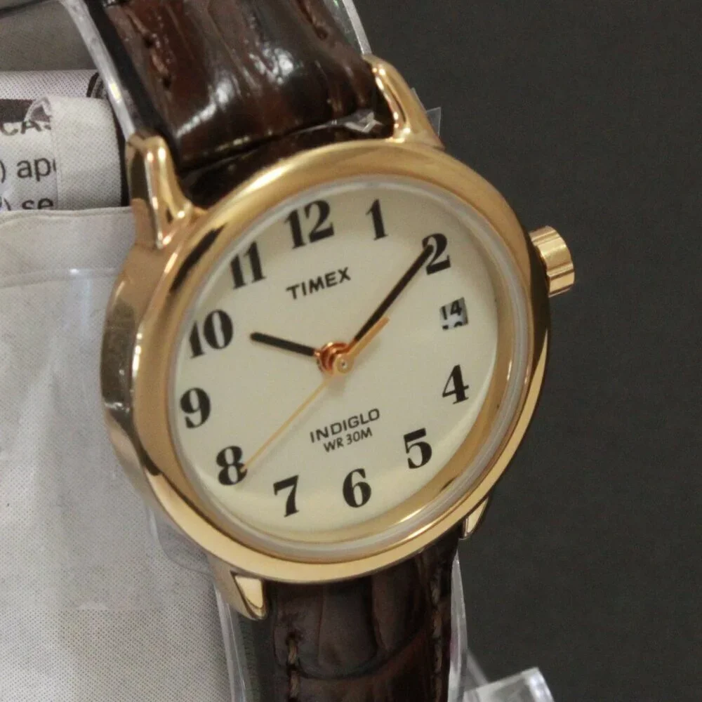 Easy Reader Retro Design Ladies Quartz Watch With Indiglo By Timex 25mm - Picture 5 of 12